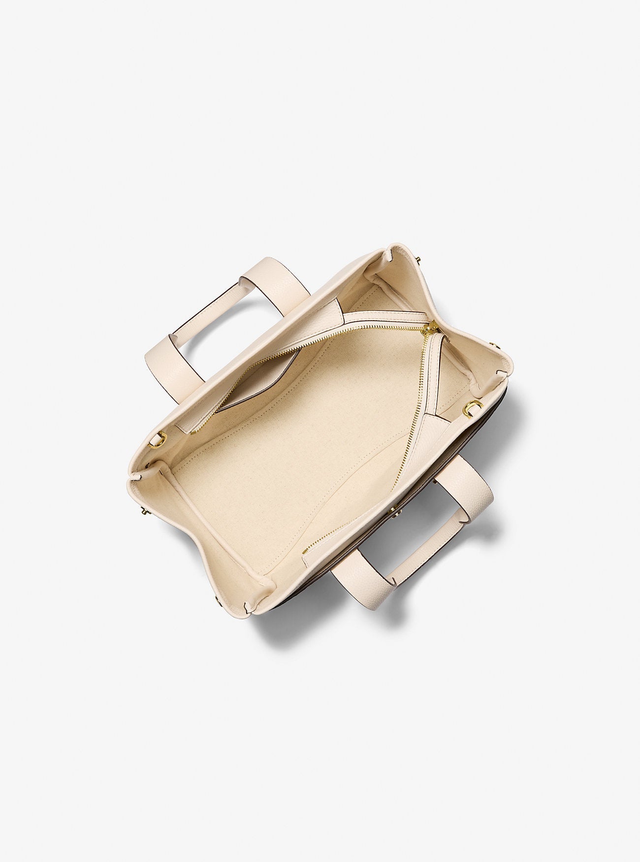 Michael Kors Romee Small Pebbled Leather Satchel